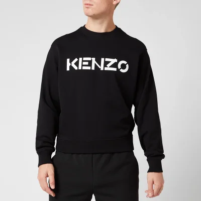 KENZO Men's Logo Classic Sweatshirt - Black