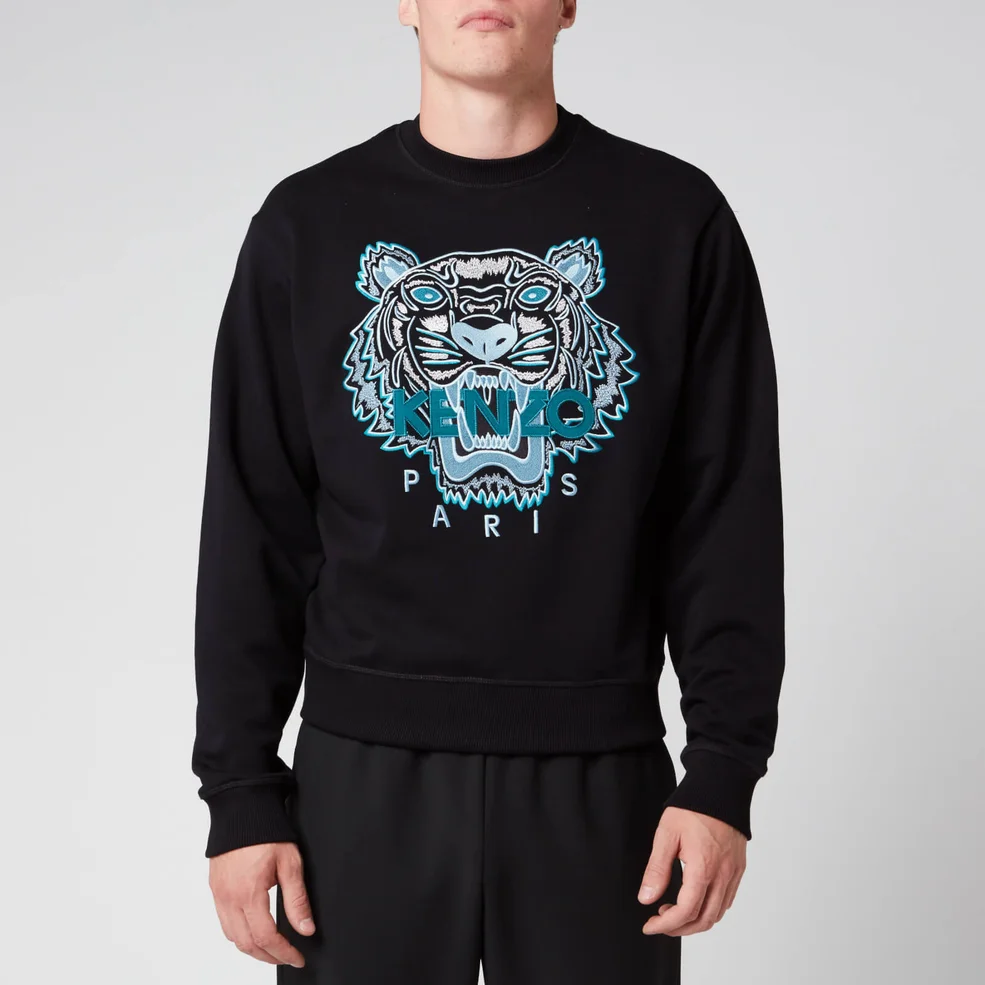 KENZO Men's Classic Tiger Sweatshirt - Black Image 1