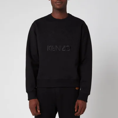 KENZO Men's Embossed Tiger Sweatshirt - Black