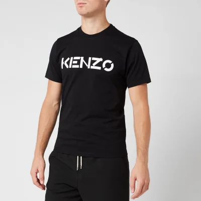 KENZO Men's Logo Classic T-Shirt - Black