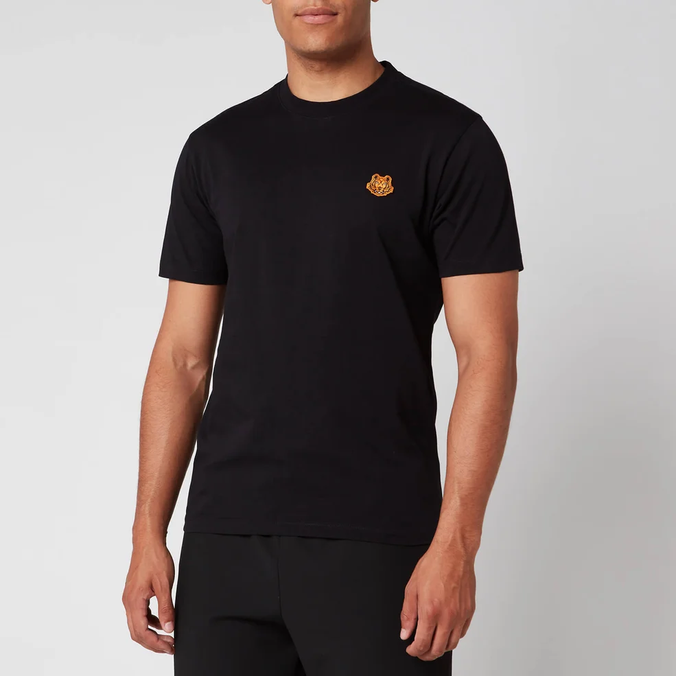 KENZO Men's Tiger Crest T-Shirt - Black Image 1