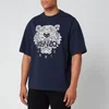 KENZO Men's Stitched Tiger T-Shirt - Navy Blue - Image 1