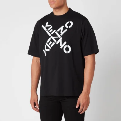 KENZO Men's Sport Oversized T-Shirt - Black