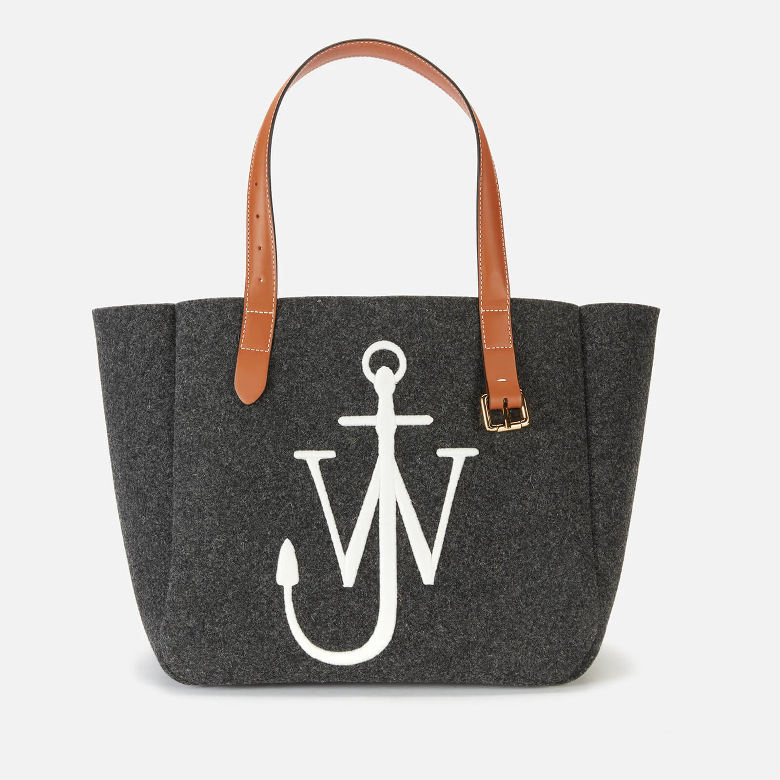 JW Anderson Women's Anchor Tote Bag - Dark Grey Melange Image 1