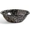 HAY Enamel Serving Bowl - Black Sprinkle - Image 1