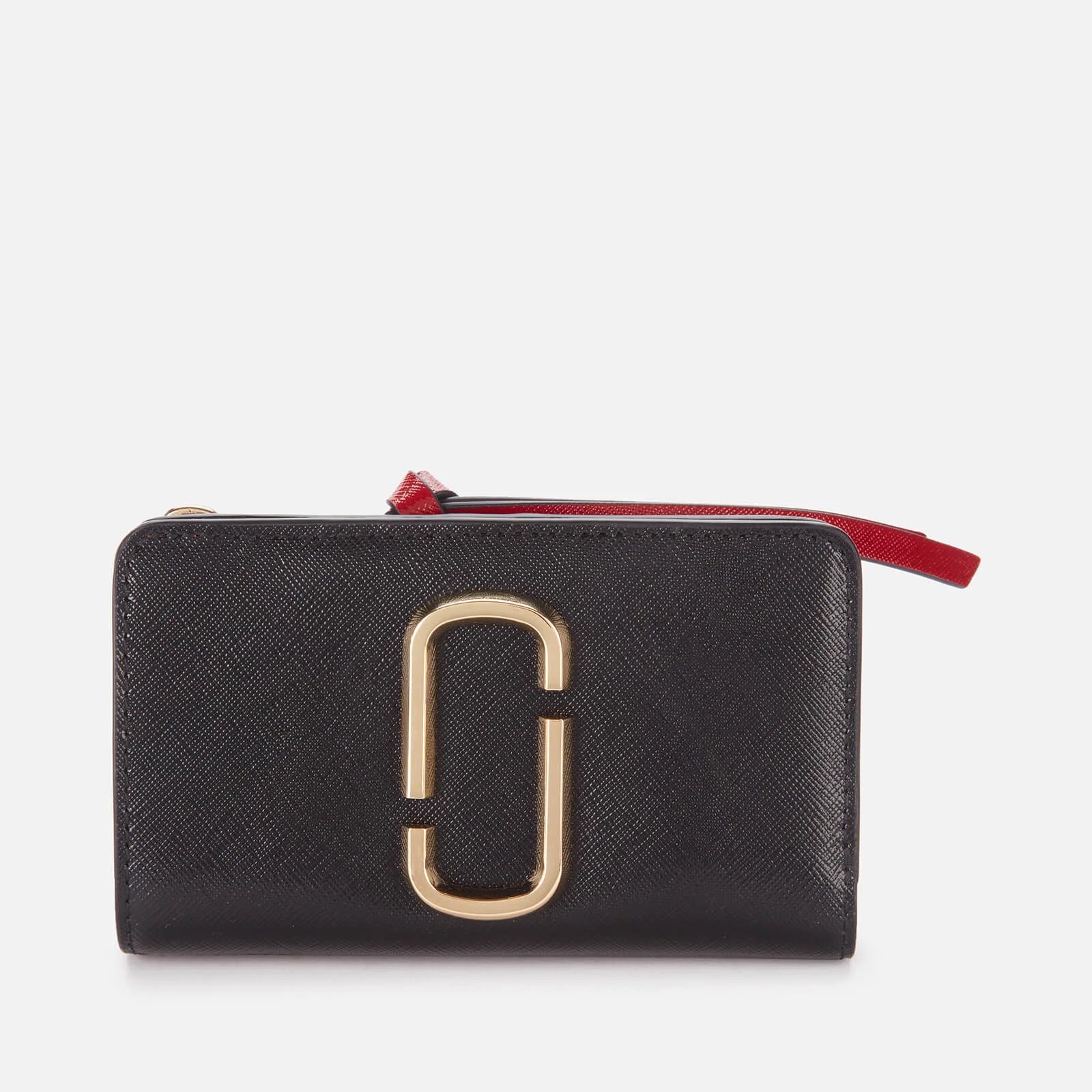 Marc Jacobs Women's Compact Wallet - Black/Chianti Image 1