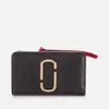 Marc Jacobs Women's Compact Wallet - Black/Chianti - Image 1