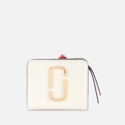 Marc Jacobs Women's Mini Compact Wallet - Coconut Multi
