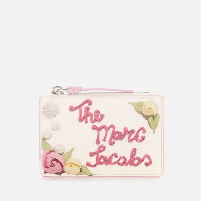 Marc Jacobs Women's Top Zip Multi Wallet - Cotton Multi