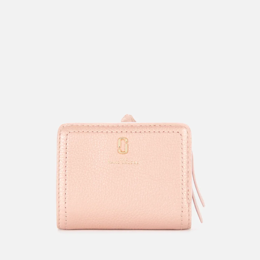 Marc Jacobs Women's Mini Compact Wallet - Pearl Blush Image 1