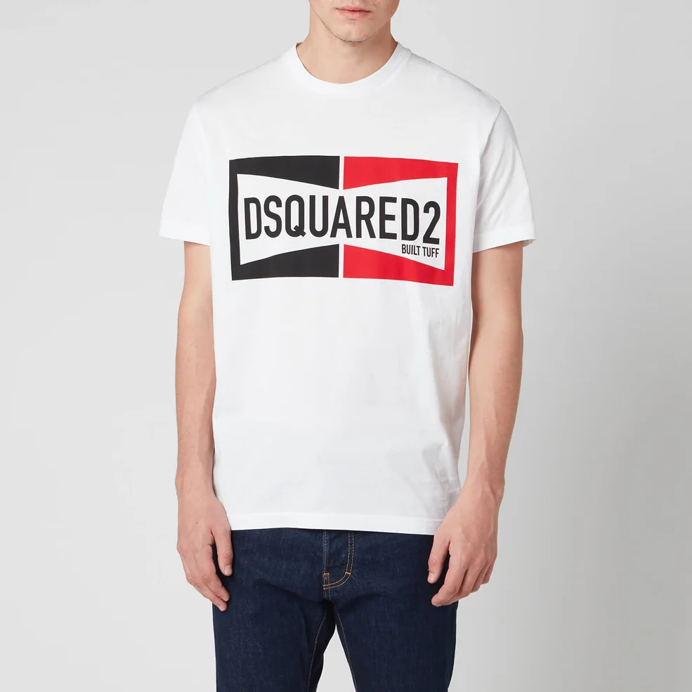 Dsquared2 Men's Built Tuff Cool Fit T-Shirt - White Image 1