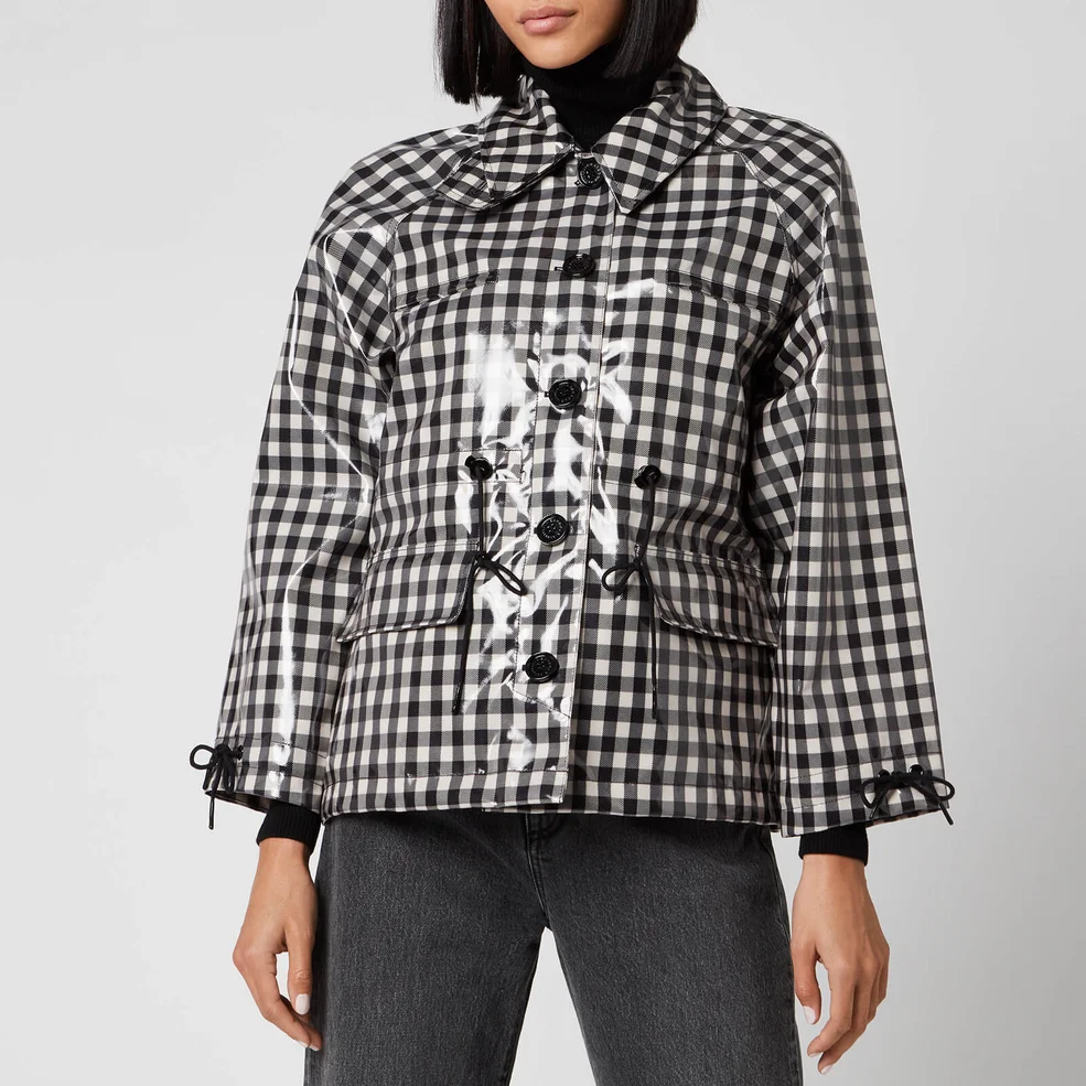 Barbour X ALEXACHUNG Women's Minnie Casual Jacket - Northumberland Check Image 1