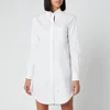 Thom Browne Women's Classic Long Sleeve Button Down Shirt Dress - White - Image 1