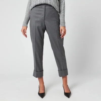 Thom Browne Women's Classic Backstrap Trousers - Med Grey
