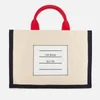 Thom Browne Women's Cotton Canvas Squared Tote Bag - Off White - Image 1