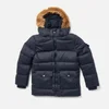 Pyrenex Boys' Authentic Mat Faux Fur Jacket - Amiral - Image 1
