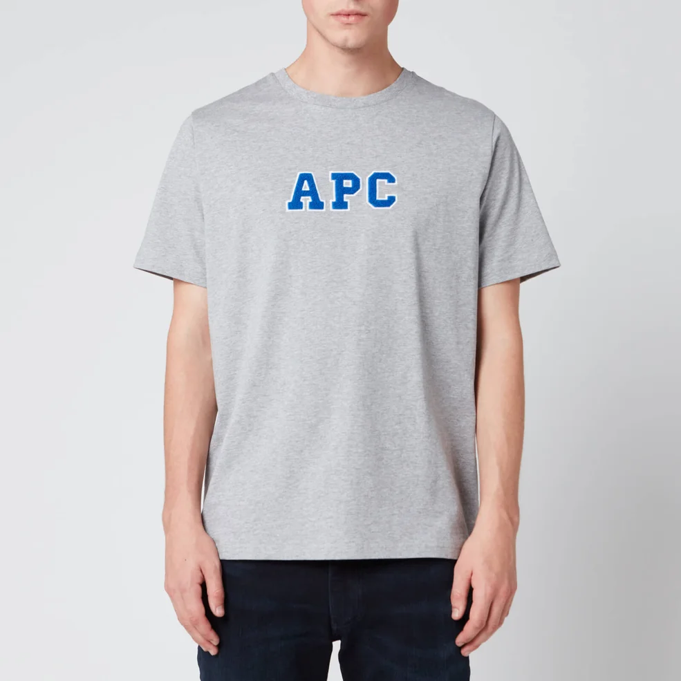 A.P.C. Men's Gael T-Shirt - Grey Image 1