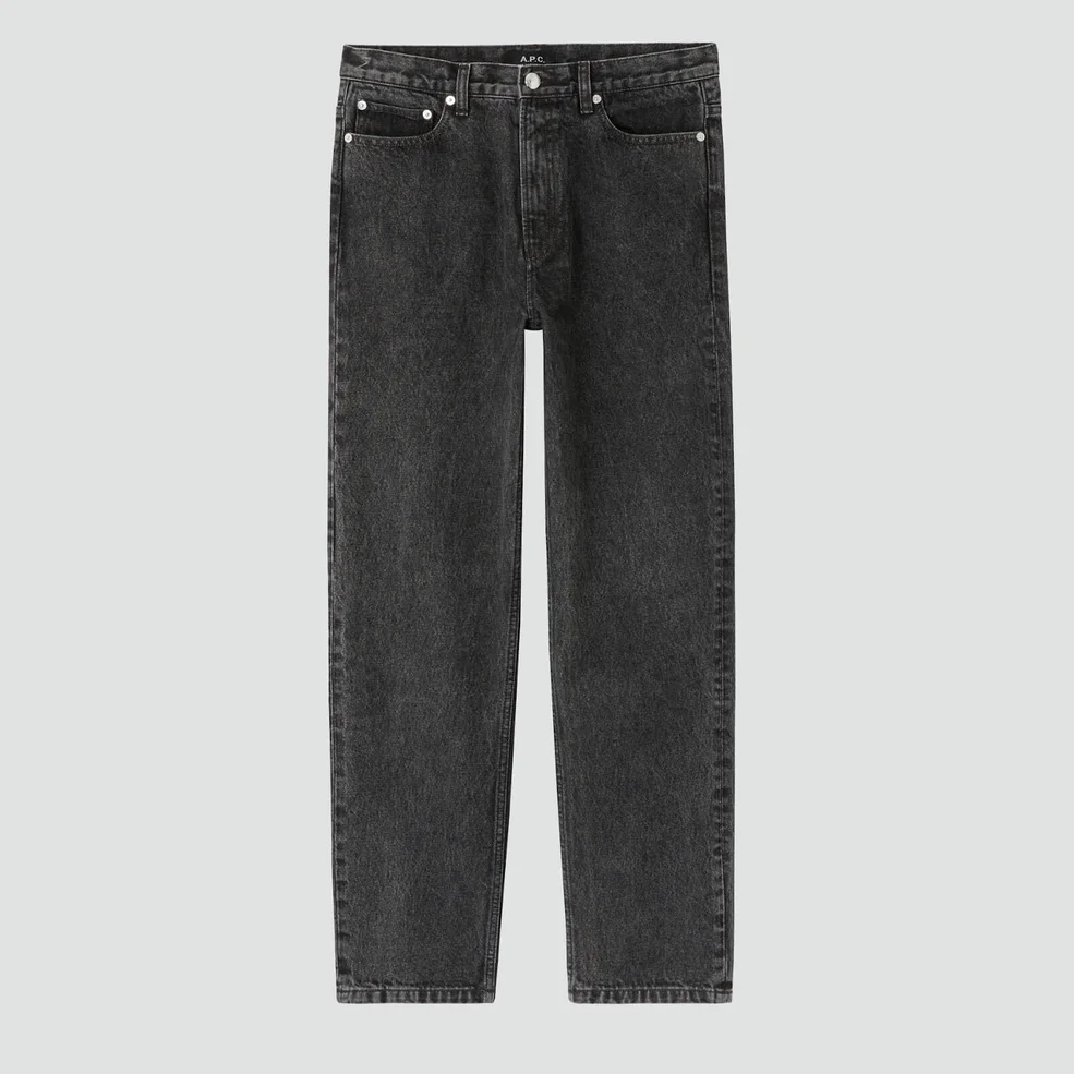 A.P.C. Men's Martin Denim Jeans - Grey Image 1