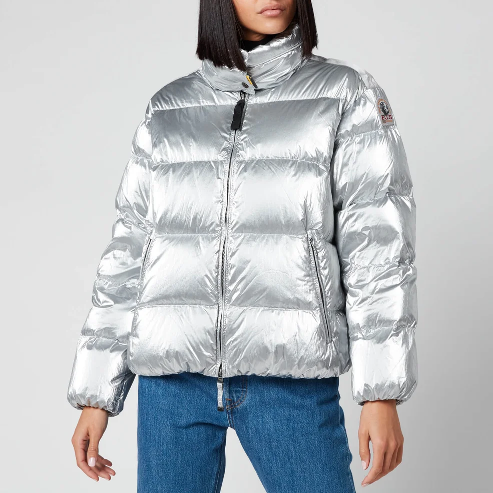 Parajumpers Women's Pia Coat - Silver Image 1
