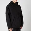 C.P. Company Men's Half Zip Hooded Jacket - Black - Image 1