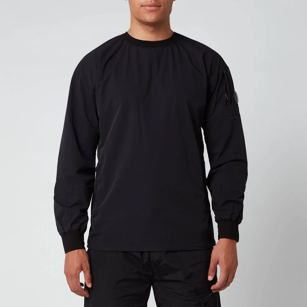 C.P. Company Men's Technical Crewneck Sweatshirt - Black Image 1