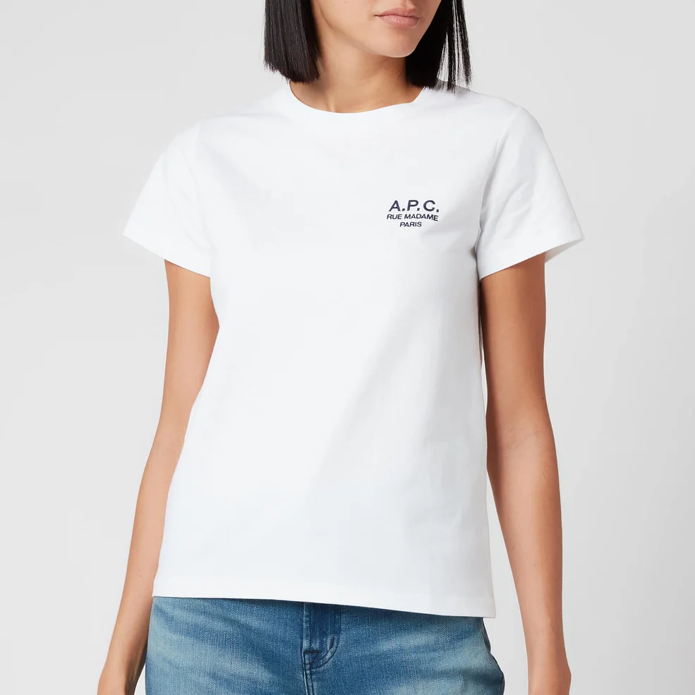 A.P.C. Women's Denise T-Shirt - White Image 1