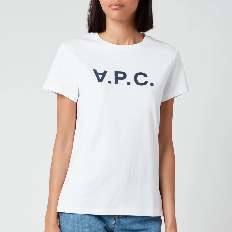 A.P.C. Women's VPC T-Shirt - White Image 1
