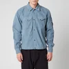 C.P. Company Men's Corduroy Shirt - Blue Fog - Image 1