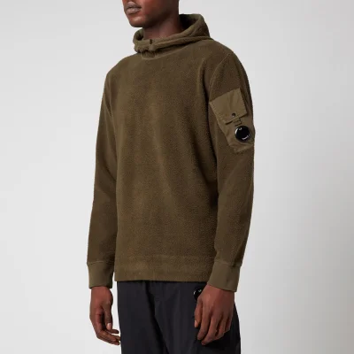 C.P. Company Men's Hooded Sweatshirt - Ivy Green