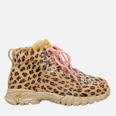 Diemme Women's Maser Haircalf Hiking Style Boots - Leopard