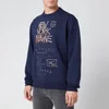 Coach Men's Basquiat Sweatshirt - Blue - Image 1