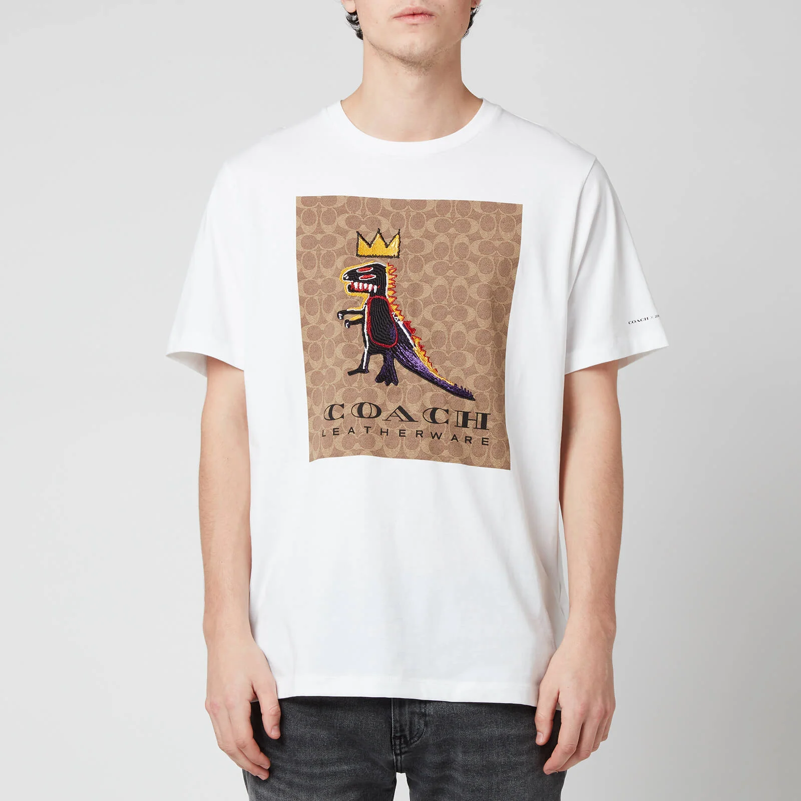 Coach Men's Basquiat T-Shirt - White Image 1