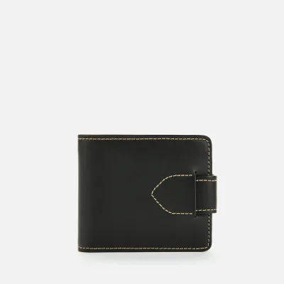 Maison Margiela Men's Clip Leather Wallet - Black