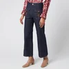See By Chloé Women's Wide Leg Jeans - Royal Navy - Image 1