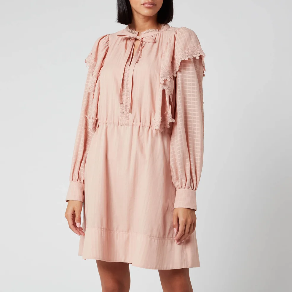 See By Chloé Women's Cotton Dress - Cloudy Rose Image 1