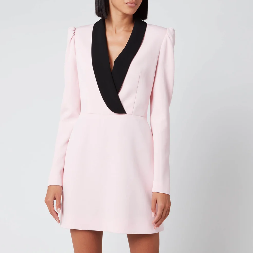 Philosophy di Lorenzo Serafini Women's Tuxedo Dress - Pink Image 1