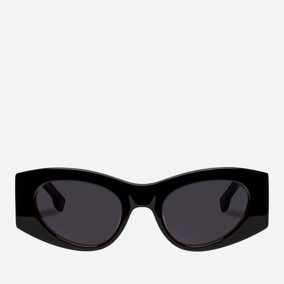 Le Specs Women's Extempore Sunglasses - Black/Honey Tort Image 1