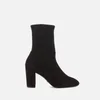 Stuart Weitzman Women's Yuliana 80 Suede Heeled Boots - Black - Image 1