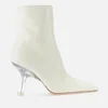 Simon Miller Women's Foxy Leather Heeled Boots - White - Image 1