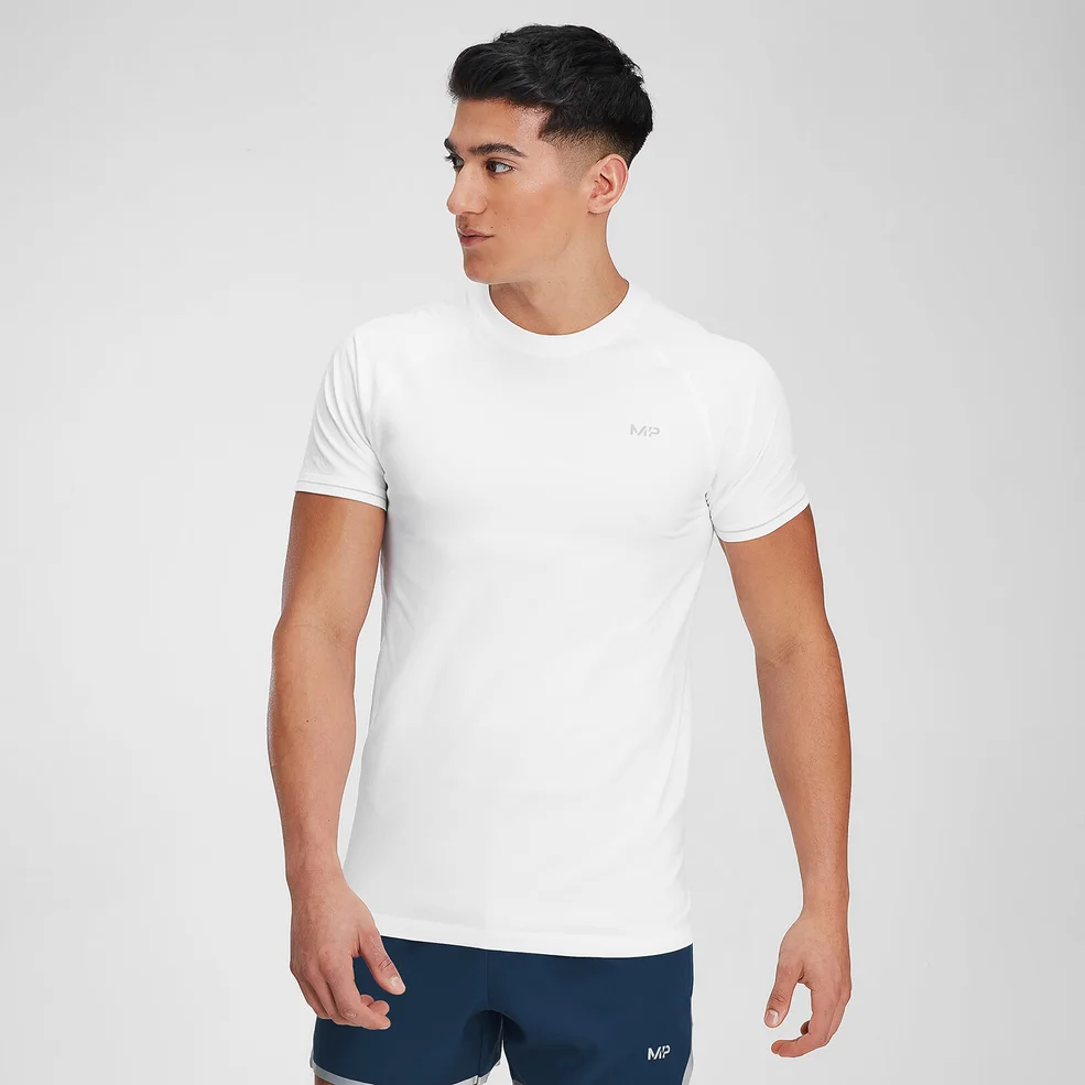 MP Men's Velocity Short Sleeve T-Shirt- White Image 1