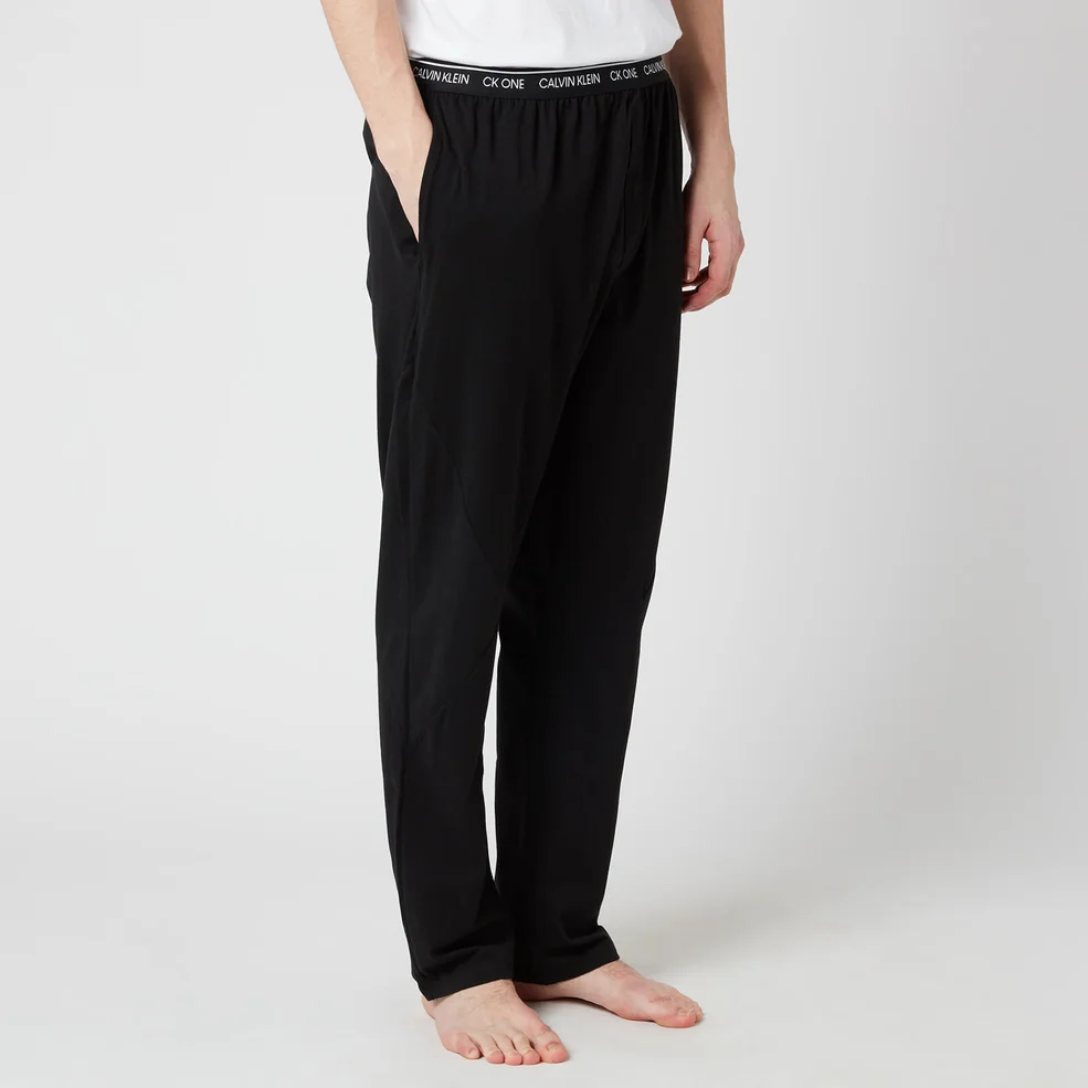 Calvin Klein Men's Jersey Sleep Pants - Black Image 1