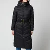 Barbour International Women's Lineout Quilt Coat - Black - Image 1