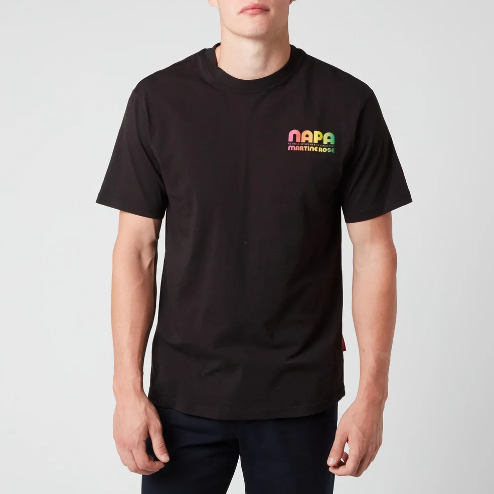 Napapijri X Martine Rose Men's S-Carbis T-Shirt - Black Image 1
