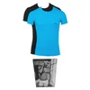 Emporio Armani Men's Monogram Twin Pack T-Shirts - Blue - Image 1