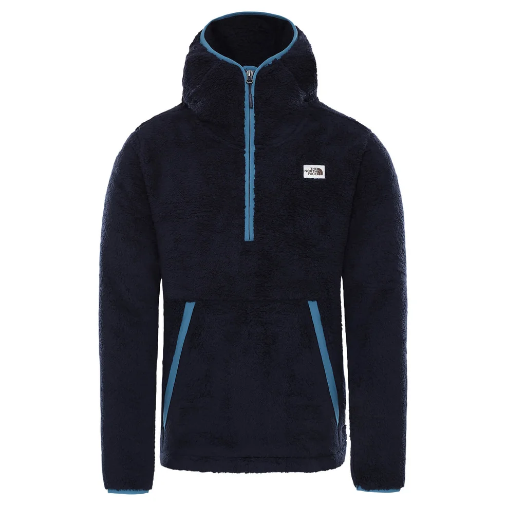 The North Face Men's Campshire Pull Over Hoodie - Aviator Navy/Mallard Blue Image 1