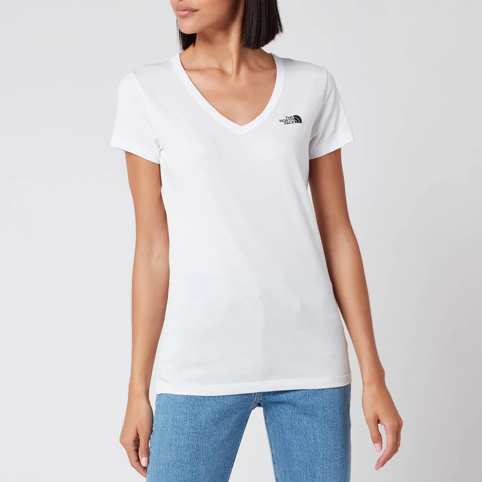 The North Face Women's Simple Dome T-Shirt - TNF White Image 1