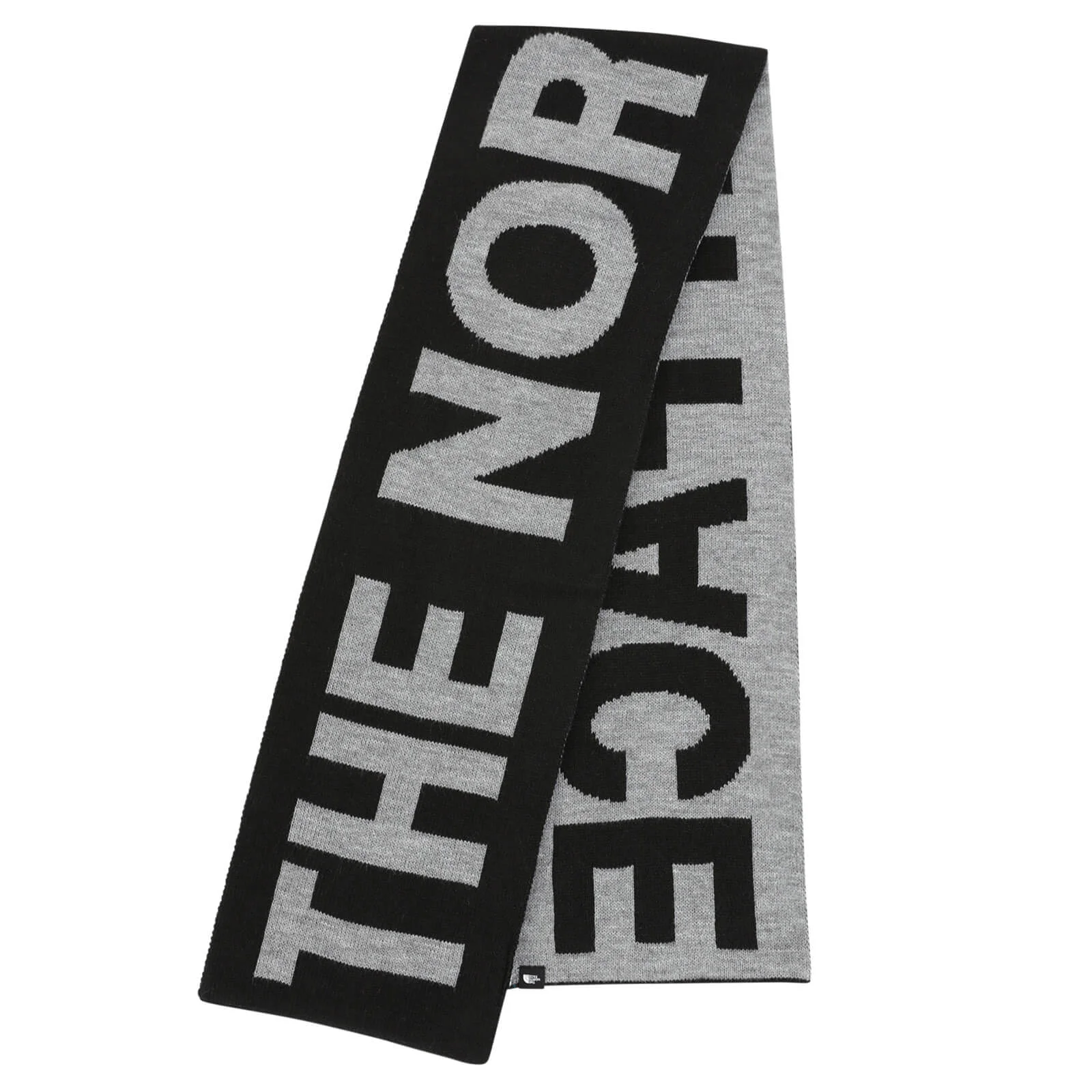 The North Face Men's Logo Scarf - TNF Black/TNF Medium Grey Image 1