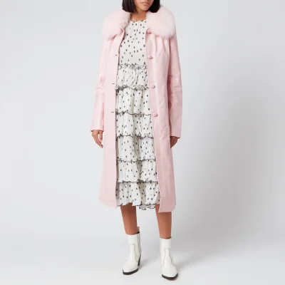 Saks Potts Women's Charlot Coat - Baby Pink