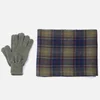 Barbour Heritage Men's Tartan Scarf and Gloves Gift Set - Signature Check - Image 1