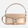 Coach Women's Signature Tabby Shoulder Bag 26 - Sand Taupe - Image 1